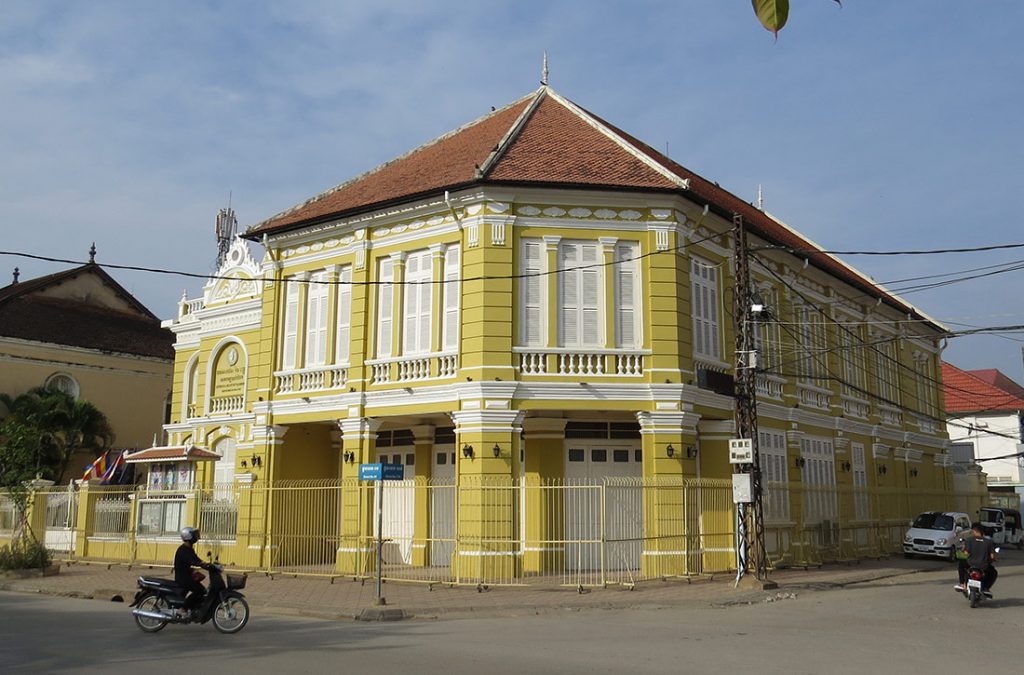 Battambang – koloniale Architektur am Sanker Fluß