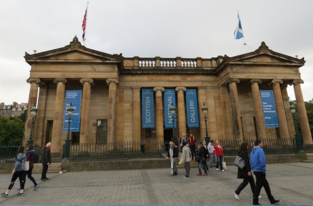 Scottish National Gallery – Edinburgh – Schottland – Großbritannien - viagolla