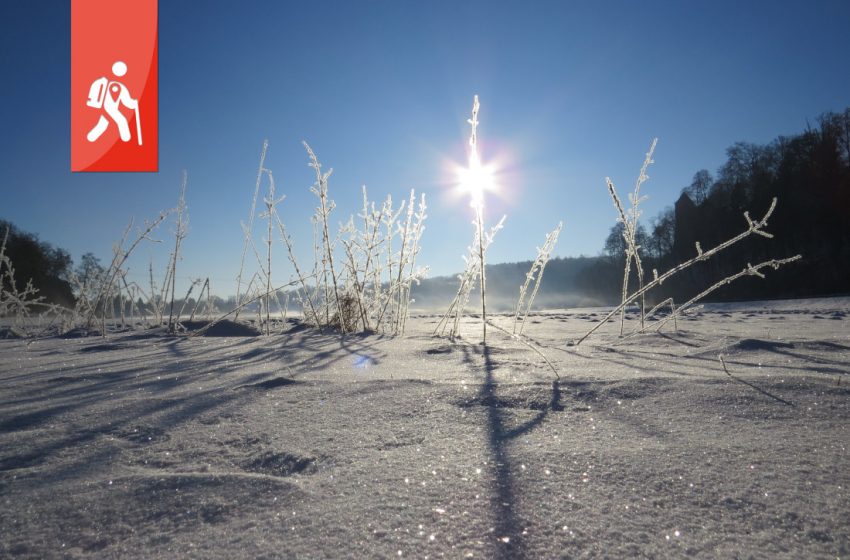  Lonetalwanderung bei Sonnenschein und Schnee – auf den Spuren der Menschheitsgeschichte