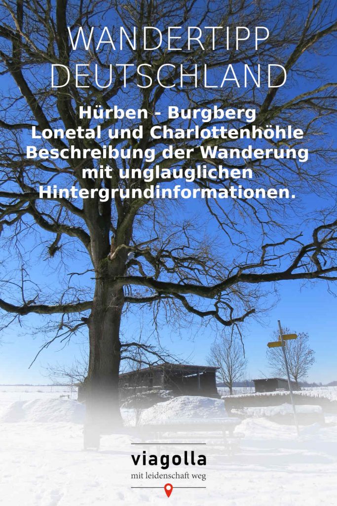 Hürben – Charlottenhöhle - Lonetal – Wandertipp – Winter 
